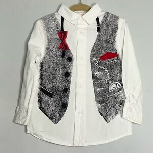 H&M Toddler Boy’s Long Sleeve Cotton Oxford Shirt